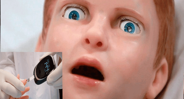 El niño robot lleva el nombre de Pediatric Hal.