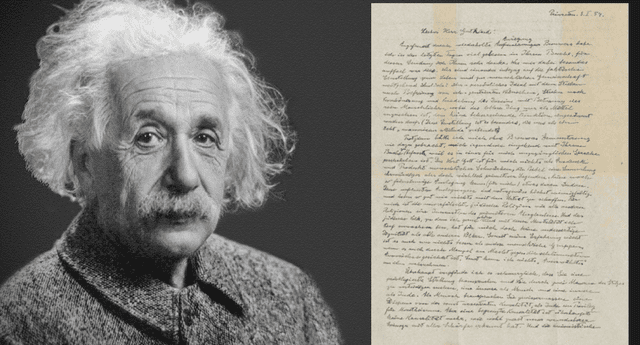 La carta de Albert Einstein sobre Dios vale más de un millón de dólares
