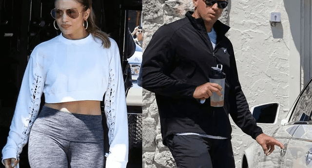 Jennifer López y su novio comparten rutina de ejercicios para mantener "cuerpos de acero". 