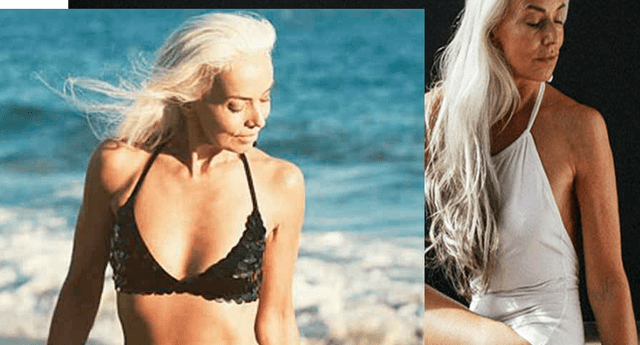 Yazemeenah Rossi es una modelo de 63 años que ha sorprendido a miles por su espectacular figura 