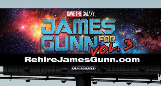 Fanáticos apoyaron a James Gunn tras su despido de Marvel