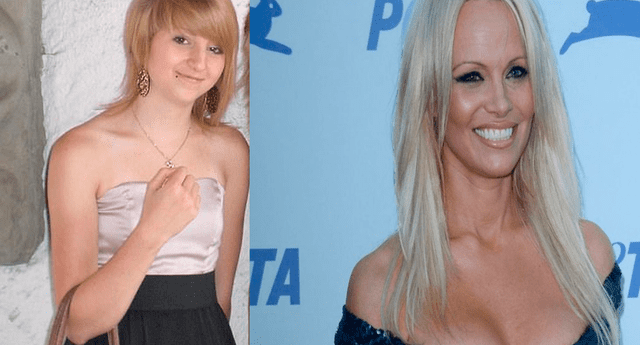 Celina Centino, de 24 años, gastó una fortuna para parecerse a famosa actriz Pamela Anderson