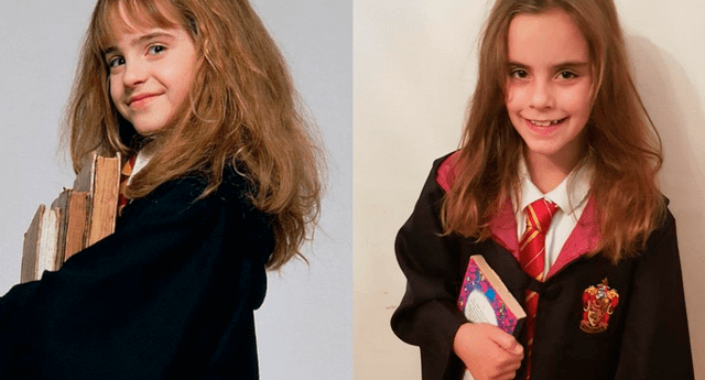 Emmie Allan, una niña de 9 años, ha causado furor en las redes por su impresionante parecido con Hermione Granger