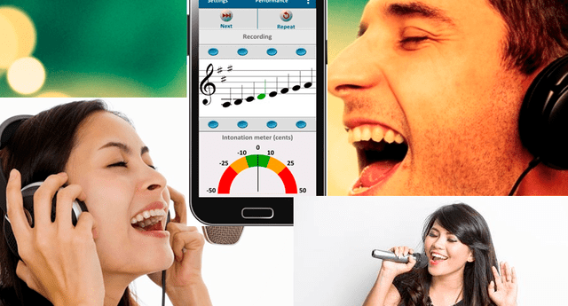 "Aprende a cantar", "entrenador vocal" son algunas de las aplicaciones que te ayudarán a cantar bien