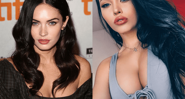 Doble de Megan Fox la supera en sexys medidas y fans están confundidos. 