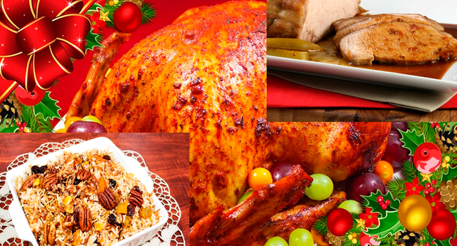 Pavo al horno, lomo en su salsa y pierna de cerdo son algunas de las ricas opciones de recetas para preparar en Navidad