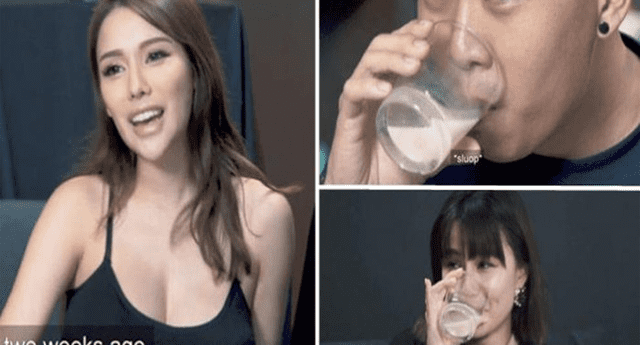 Presentadora asiática invita su leche materna a sus compañeros en vivo y se vuelve viral.