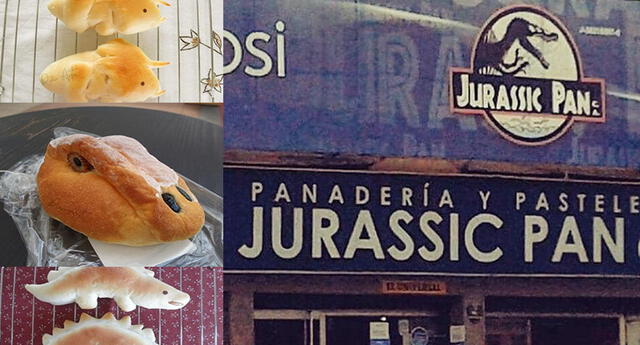 Dino Pan de la panaderia Jurassic Pan