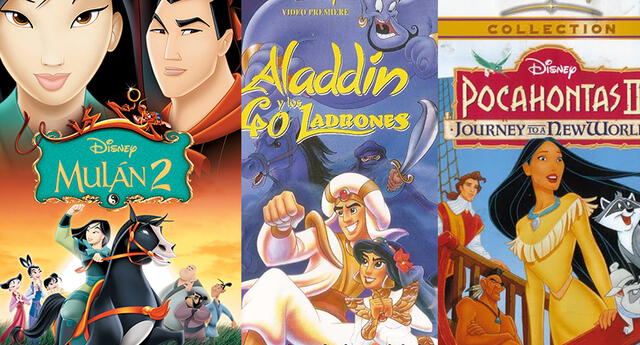 Secuelas de Disney Princesas que no sabias que existían