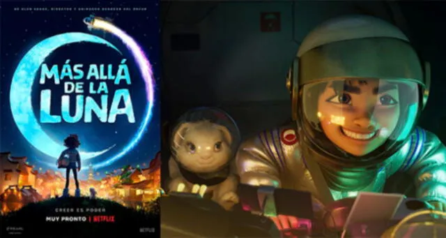 Netflix estrena tráiler de "Más allá de la Luna", su nueva película animada (VIDEO)