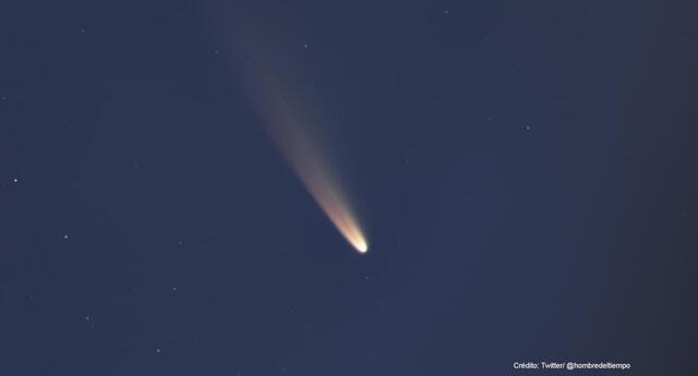 NASA revela impactante video del paso del cometa Neowise visto desde la Estación Espacial Internacional (VIDEO)