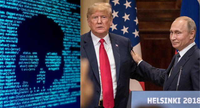 Trump confirmó que condujo un ataque cibernético en contra de la Agencia de Investigación de Internet. | Fuente: Composición.