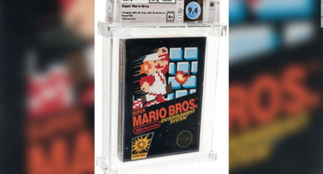 Una copia sellada de Super Mario Bros para NES rompió el récord del juego más caro vendido en la historia