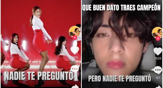 Artista se hace viral por fusionar canciones de K-pop con memes de 'Nadie te preguntó' en TikTok