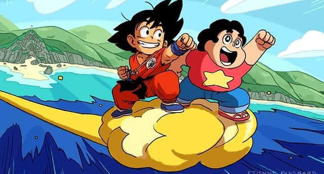 Goku, Bulma, el maestro Roshi y más: Dragon Ball y Steven Universe se unen  en increíble crossover | Aweita La República