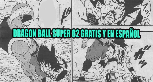 Dragon Ball Super 62 manga en español gratis facebook Goku vs Moro Vegeta |  Aweita La República
