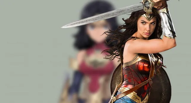 Wonder Woman es transformada en un anime y su apariencia inedita te conquistará