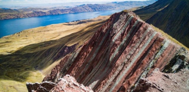 ¡El Perú no deja de sorprendernos! Descubren un nuevo atractivo turístico similar a la Montaña de 7 Colores (VIDEO)
