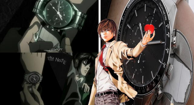 Venden reloj de Death Note que esconde un pedazo de la libreta, tal como el que usaba Light Yagami