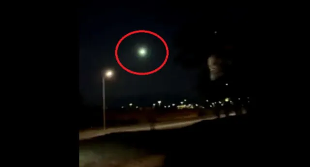 Extraña "esfera verde" ilumina el cielo norteamericano y termina rompiendose en pedazos (VIDEO)