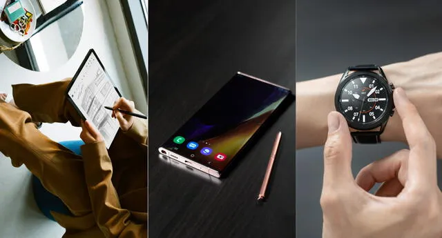 La firma surcoreana ya ha presentado las novedades que tienen para 2020, incluyendo la poderosa serie Galaxy Note 20. | Fuente: Samsung.