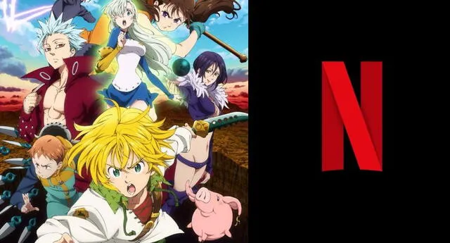 Nanatsu no Taizai nueva temporada Netflix
