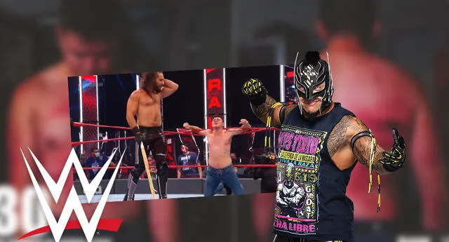 WWE: Así quedó la espalda del hijo de Rey Mysterio tras ser golpeado 30 veces con palos de Kendo