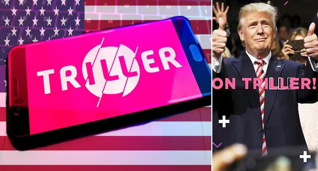 ¡TikTok ya fue! Triller es la nueva app de videos cortos que tiene como influencer a Trump