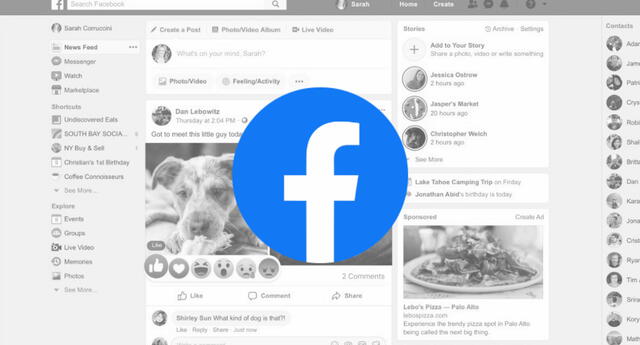 Facebook le pondrá fin a la interfaz clásica de su red social que acompañó a sus usuarios por más de 5 años consecutivos. | Fuente: Composición.