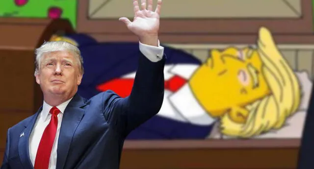 Fake News: Los Simpsons predijeron que el 27 de agosto sería la 'muerte de Trump'