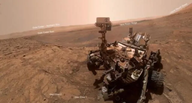 ¿Actividad paranormal? NASA revela que rover Curiosity captó un diablo de polvo en el planeta Marte (VIDEO)