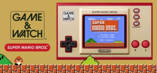 Este es el nuevo Game & Watch de Super Mario Bros. anunciado por Nintendo