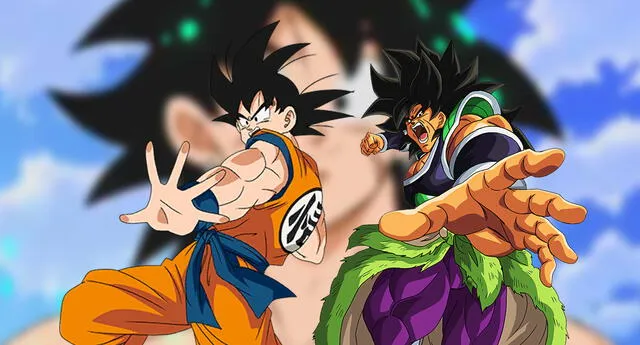 Dragon Ball Super : Crean escena versión anime de Goku y Broly fusionados