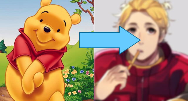 Winnie The Pooh : Personajes son transformados en anime y sorprenden