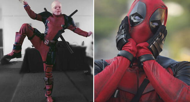 El Deadpool de la vida real: Sobreviviente de quemaduras es felicitado por Ryan Reynolds