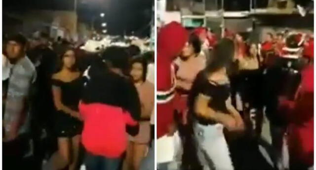 México: Jóvenes realizan fiesta en plena calle y usuarios los critican (VIDEO)