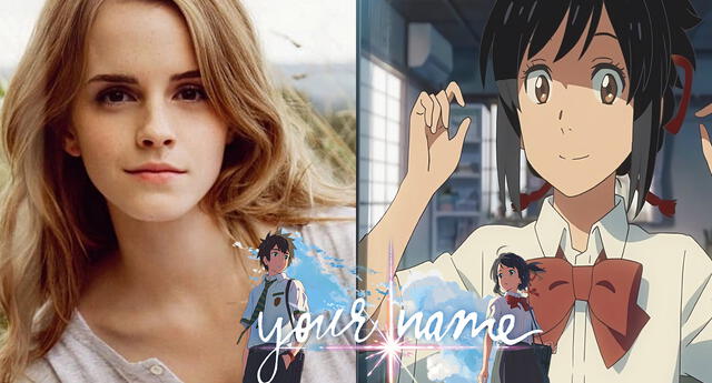 Your Name : Japón quiere a Emma Watson como Mitsuha en live action