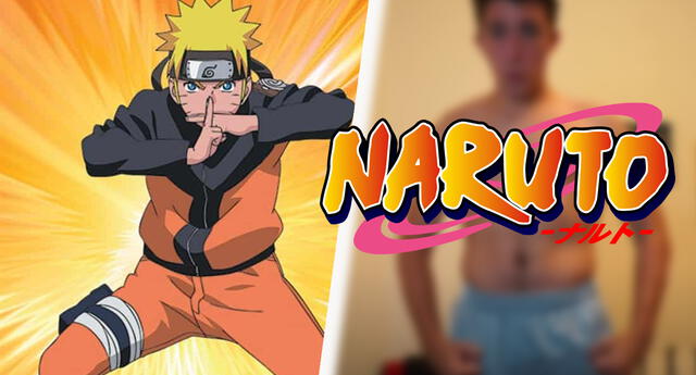 Naruto : Un hombre realizó el entrenamiento del ninja y así ha cambiado su cuerpo