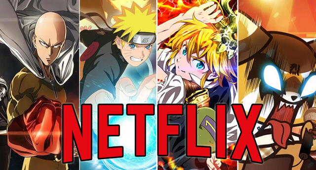 Animes más vistos de Netflix.