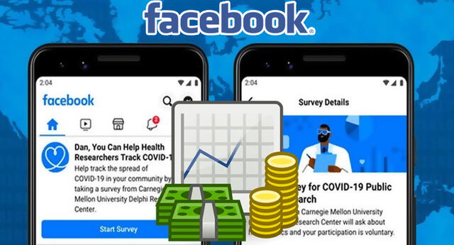 Alertan sobre estafa en Facebook sobre supuesta paga a infectados de COVID-19