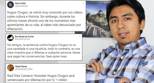 Usuarios reaccionan a sentencia del youtuber 'HugoX ChugoX'