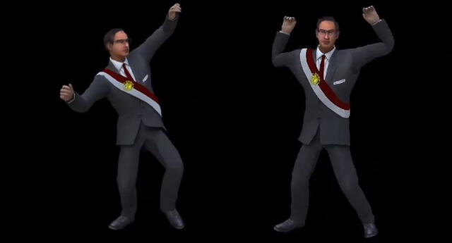 Animación de Martín Vizcarra bailando canciones de la Selección Peruana se vuelve viral.