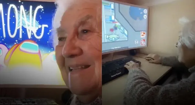 TikTok: Ancianita sorprende al jugar Among Us con su nieto