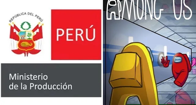El Ministerio de la Producción del Perú usó propaganda basada en Among Us