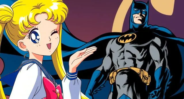 Así se verían los personajes de Batman si se adaptaran al universo de Sailor Moon