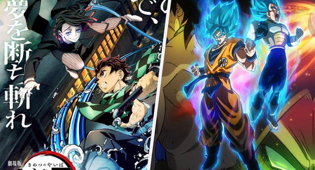 Kimetsu no Yaiba: Infinity Train recaudó más taquilla en 3 días, que Dragon Ball Super: Broly en meses