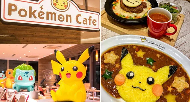 Cafetería temática de Pokémon.