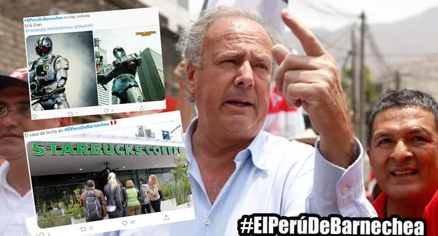 #ElPerúdeBarnechea : Hashtag genera memes contra Alfredo Barnechea por