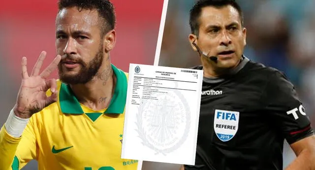 Una Asociación de Abogados peruana denuncia a Julio Bascuñan y Neymar  por fingir penal