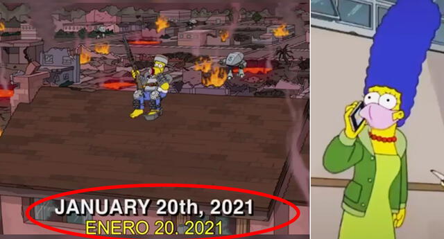 Predicciones 2021 según Los Simpson.